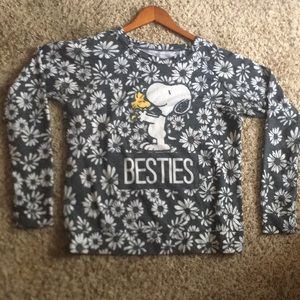 Long sleeve snoopy shirt